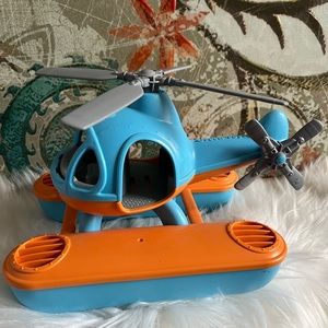 LIKE NEW GREEN TOYS HYDRO PLANE